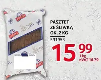 Selgros Pasztet ze śliwką Indykpol oferta