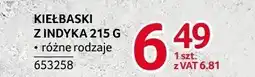 Selgros Kiełbaski z indyka 215g Selgros oferta