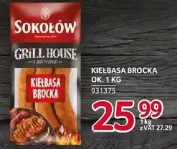 Selgros Kiełbasa brocka Sokołów oferta