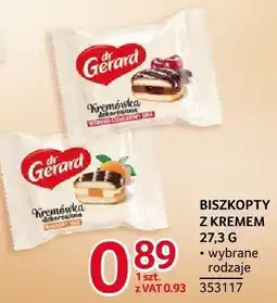 Selgros Biszkopty z kremem Dr Gerard różne rodzaje oferta