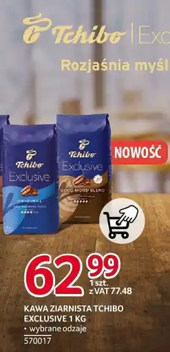 Selgros Kawa ziarnista Tchibo Exclusive różne rodzaje oferta