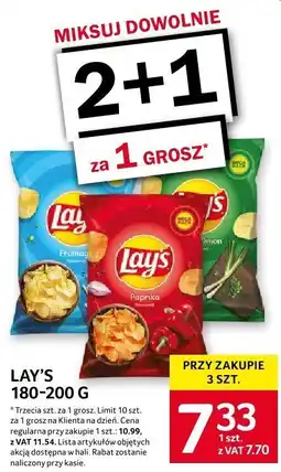 Selgros Chipsy Lay's 180-200g oferta