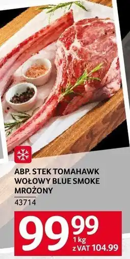 Selgros Stek tomahawk wołowy blue smoke mrożony ABP oferta