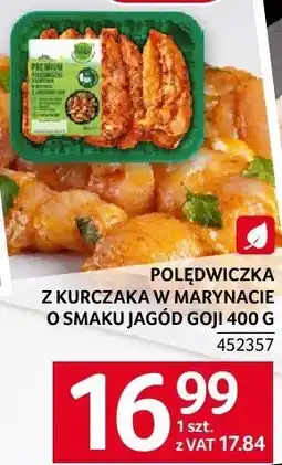 Selgros Polewieczka z kurczaka w marynacie o smaku jadgo goji Selgros oferta