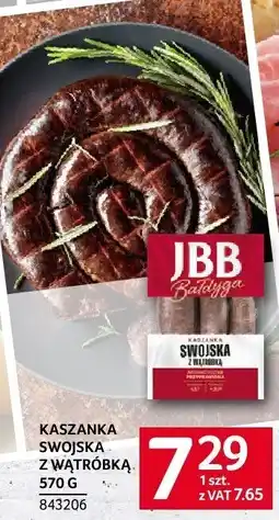 Selgros Kaszanka swojska z wątróbką JBB oferta