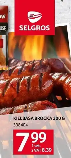 Selgros Kiełbasa brocka Sokołów oferta