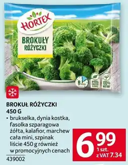 Selgros Brokuł różyczki Hortex oferta