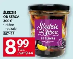 Selgros Śledzie ze śliwką od serca Śledzie od Serca oferta