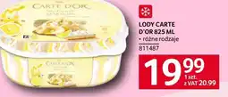 Selgros Lody carte d'or oferta