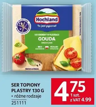 Selgros Ser topiony plastry Hochland oferta
