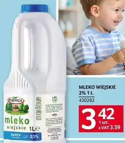 Selgros Mleko wiejskie 2% Piątnica oferta