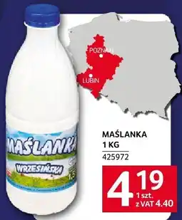 Selgros Maślanka Wrześnianka 1 kg oferta