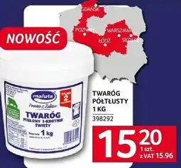 Selgros Twaróg półtłusty mielony 3-krotnie świeży Maluta oferta