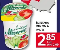 Selgros Śmietana 10% Misztal oferta