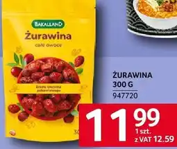 Selgros Żurawina Bakalland 300 g oferta