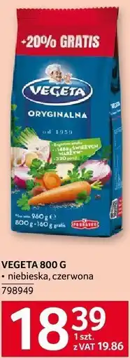 Selgros Przyprawa Vegeta 800 g oferta