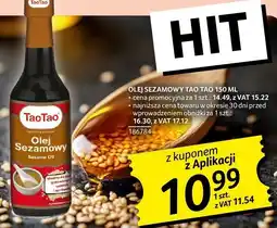 Selgros Olej sezamowy Tao Tao 150 ml oferta