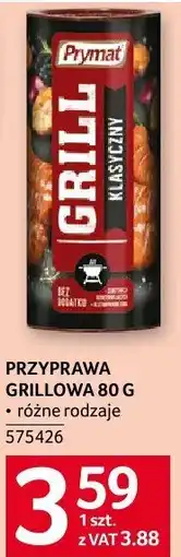 Selgros Przyprawa Grill Prymat 80 g oferta