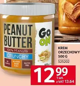 Selgros Krem orzechowy Go On! crunchy 500 g oferta