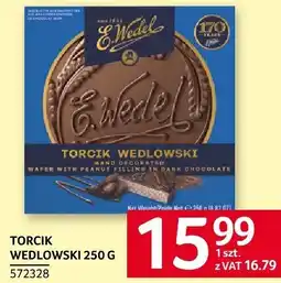 Selgros Torcik wedlowski E.Wedel 250g oferta