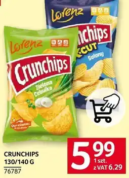 Selgros Chipsy Crunchips 130/140g oferta