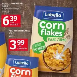 Selgros Płatki Corn Flakes Lubella oferta