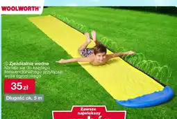 Woolworth Zjeżdżalnia wodna oferta