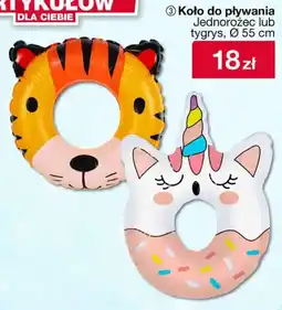 Woolworth Koło do pływania Jednorożec lub tygrys oferta
