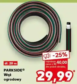 Kaufland Wąż ogrodowy Parkside 20m oferta