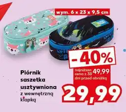 Kaufland Piórnik saszetka usztywniona oferta
