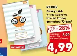 Kaufland Zeszyt A4 32 kartki oferta