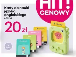 Pepco Karty do nauki języka angielskiego oferta