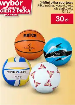 Woolworth Mini piłka sportowa oferta