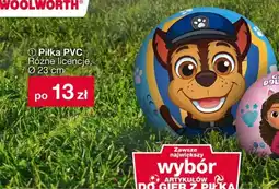 Woolworth Piłka PVC oferta