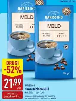 ALDI Kawa mielona Barissimo Mild oferta