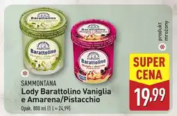 ALDI Lody Barattolino Vaniglia e Pistacchio Sammontana oferta