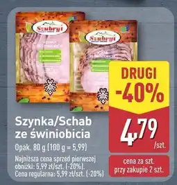 ALDI Szynka/schab ze świniobicia Aldi oferta