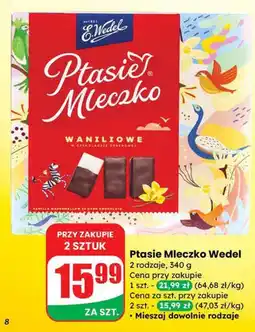Dino Czekolada Ptasie Mleczko E.Wedel oferta