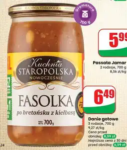 Dino Danie fasolka po bretońsku z kiełbasą Kuchnia Staropolska oferta