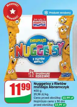 Dino Nuggetsy z filetów mintaja Abramczyk oferta