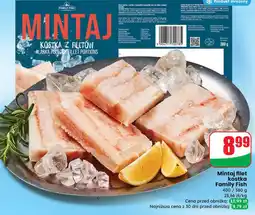 Dino Mintaj filet kostka Family Fish oferta
