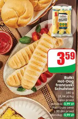 Dino Bułki Hot-Dog francuski Schulstad oferta