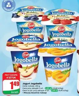 Dino Jogurt Jogobella różne rodzaje Zott oferta