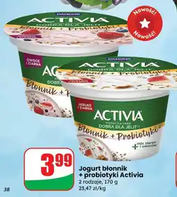 Dino Jogurt błonnik + probiotyki Activia oferta