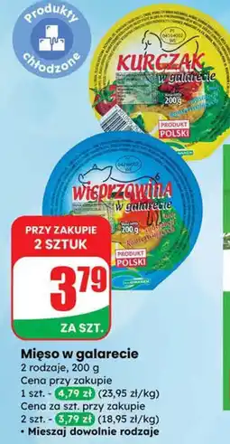 Dino Mięso w galarecie Kurczak/Wieprzowina oferta
