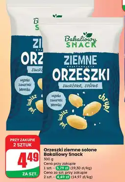 Dino Orzeszki ziemne solone Bakaliowy Snack oferta