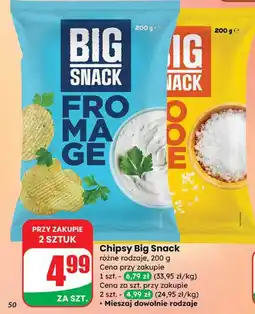 Dino Chipsy Big Snack różne rodzaje oferta