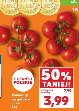 Kaufland Pomidory na gałązce Kaufland oferta