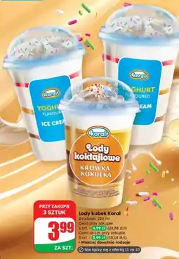 Dino Lody kubek Koral Koktajlowe Krówka-Kukułka oferta