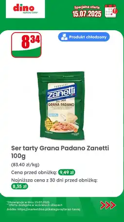 Dino Ser tarty Grana Padano Zanetti oferta